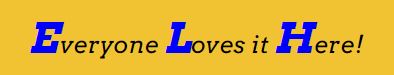 ELH Slogan